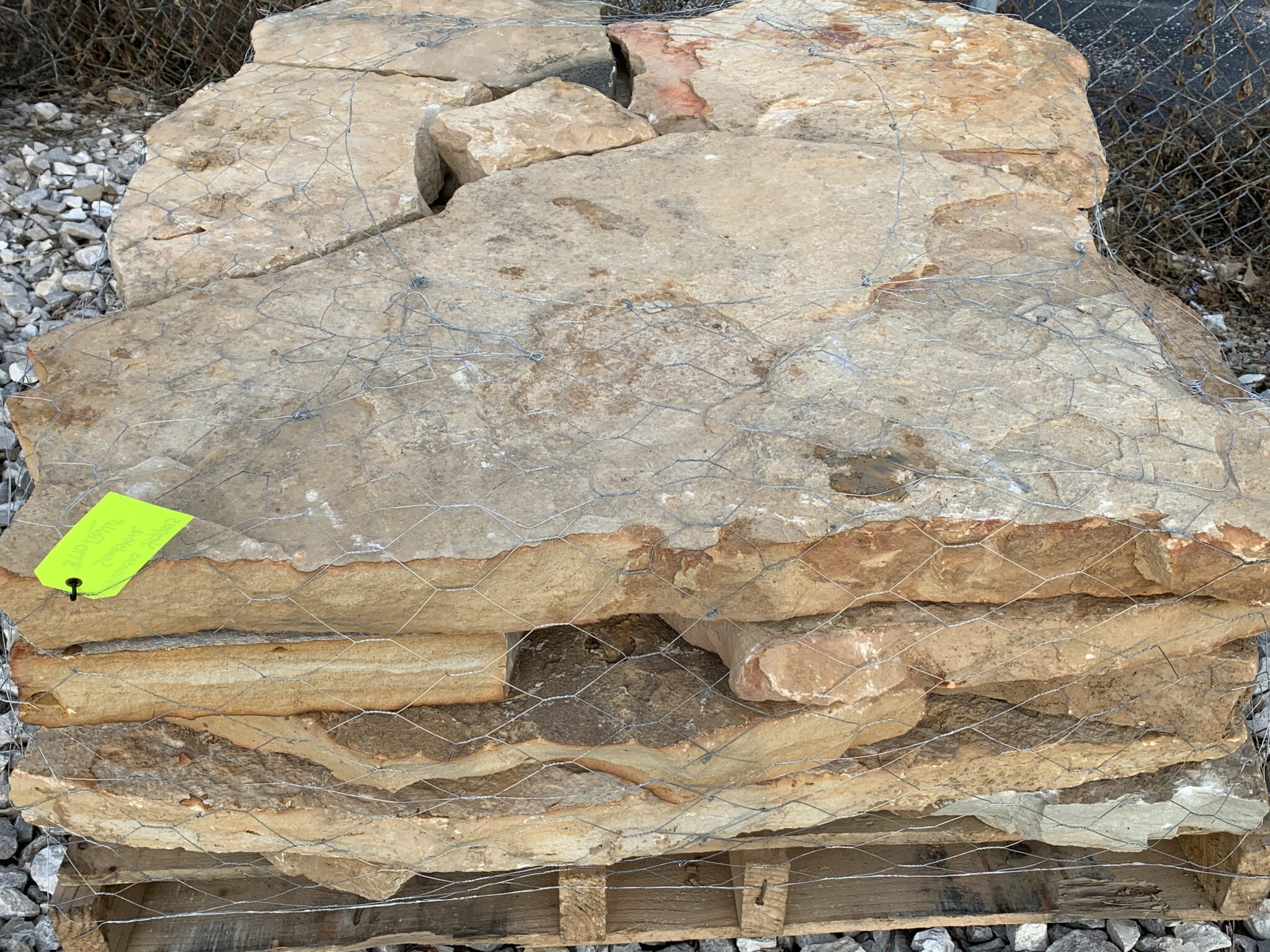 Arkansas Sandstone Steppers – 1″ – 3″ Boulders