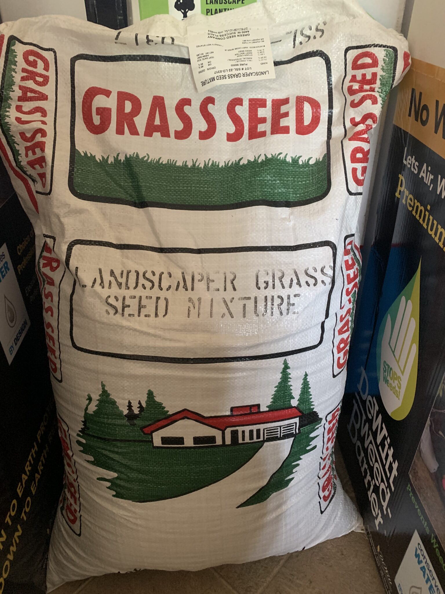 Landscaper Grass Seed Mix 50 LB Bag Earthstone Resources